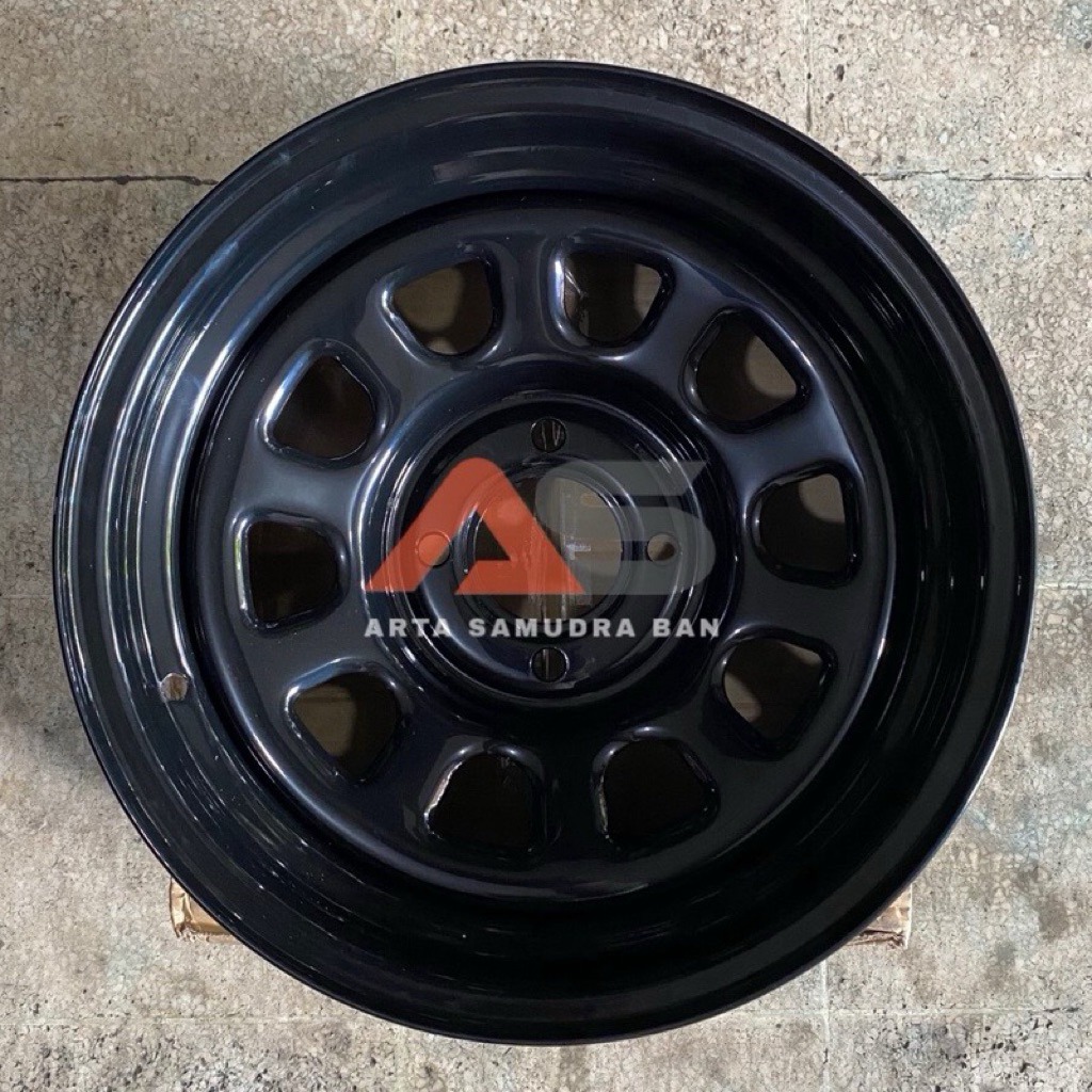 Velg Daytona Besi Steel R 15 R15 PCD 4X114 4-114