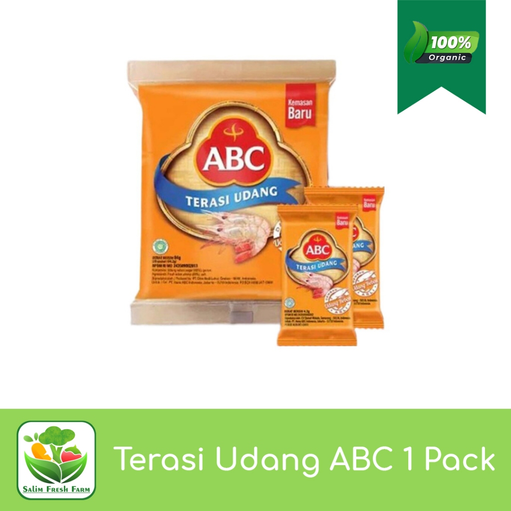 

Terasi udang ABC 1 pack isi 20 pcs