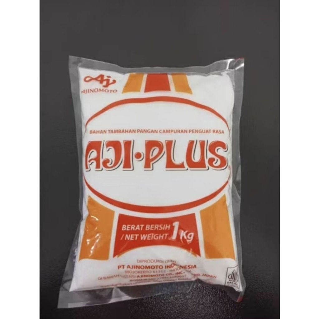 

[STOCK TERBATAS] AJI-PLUS Penyedap rasa 1kg