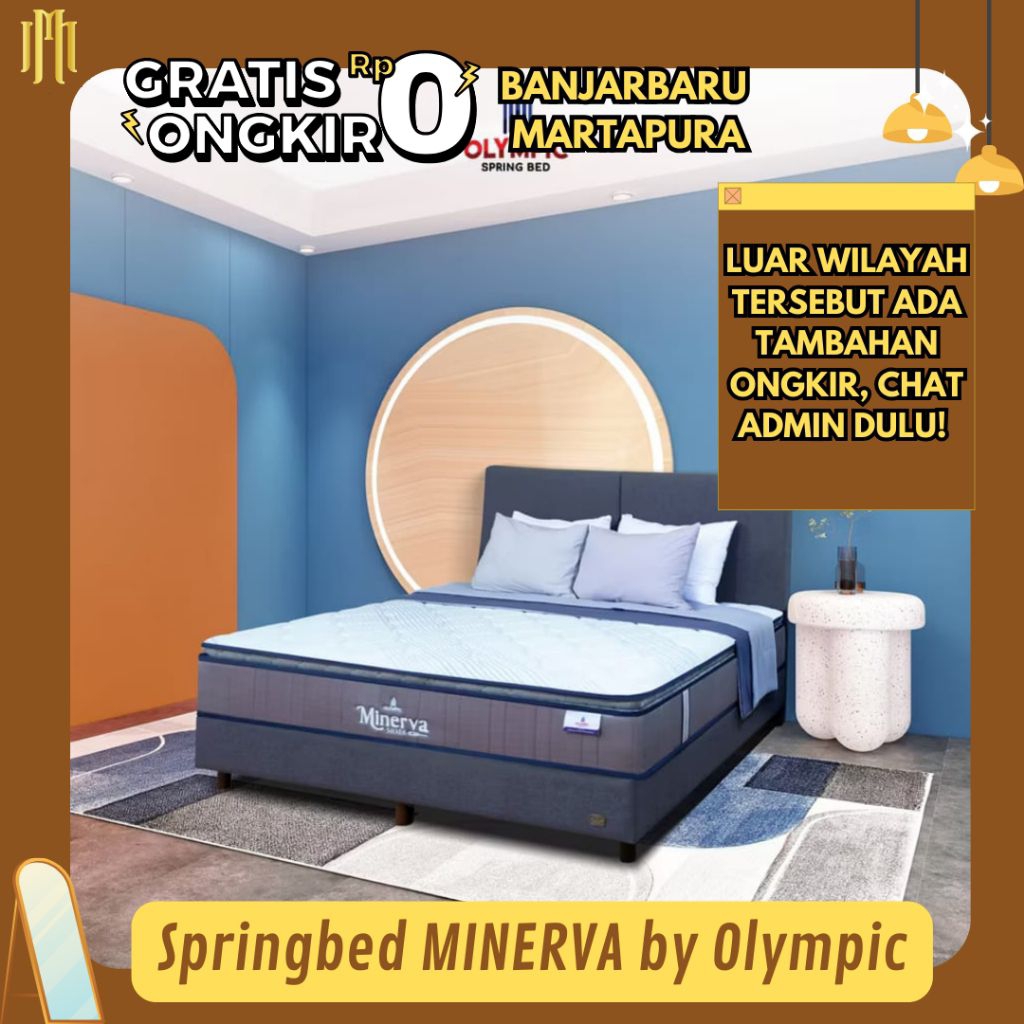 MEBEL MARTAPURA - Springbed MINERVA Silver Series by Olympic