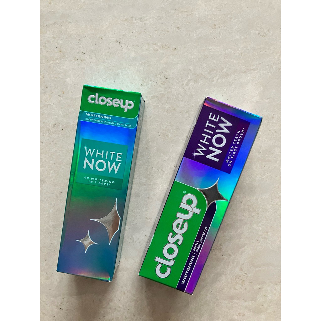 close up white now / close up white now whitening / close up white now stain corrector / close up wh