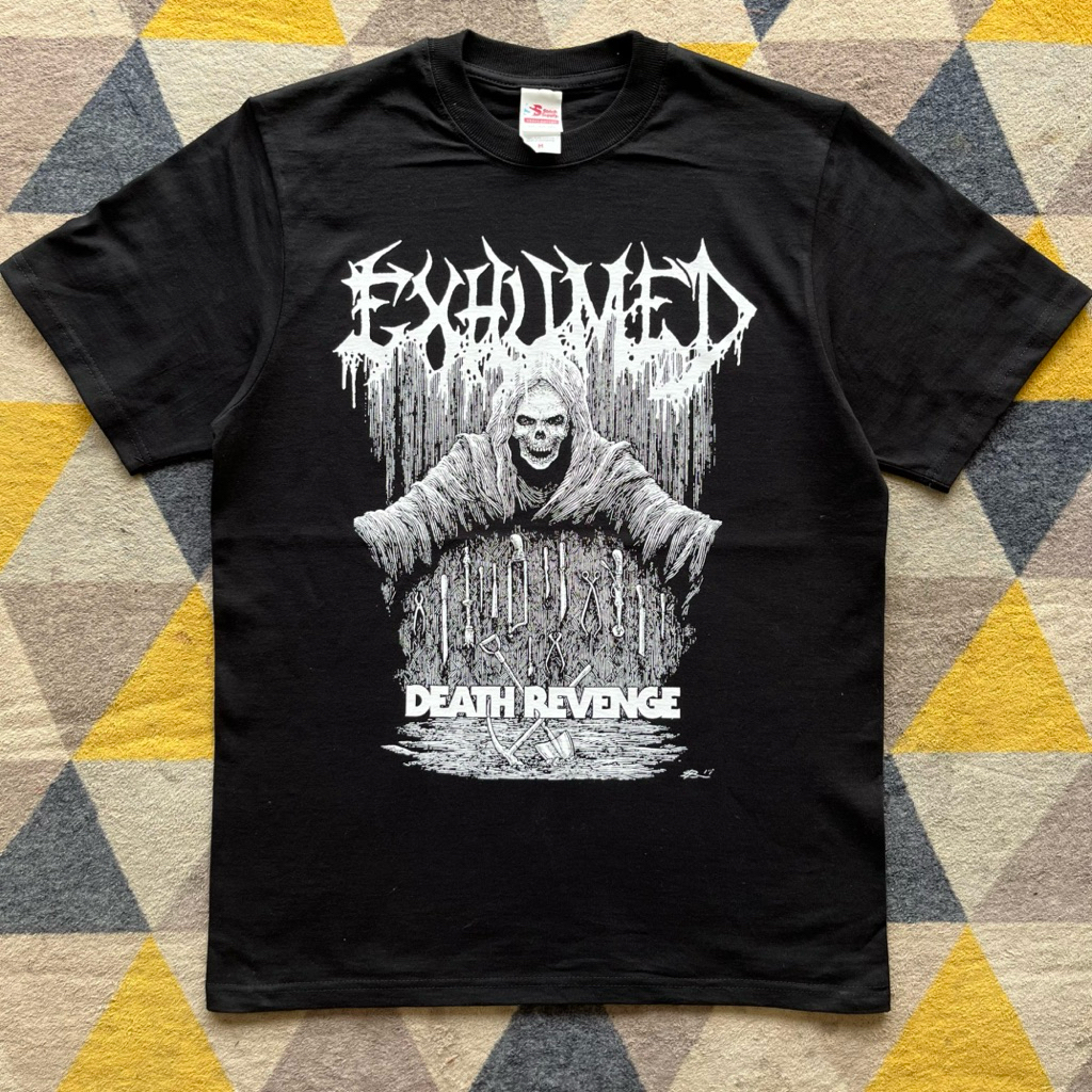 Kaos Band EXHUMED Tag Stitch Supply Heavy Cotton 16s