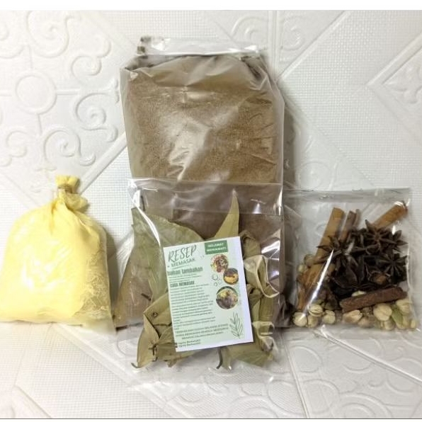 

Paket Hemat Bumbu Kebuli 100gr Untuk 10Kg Beras Plus Rempah Komplit