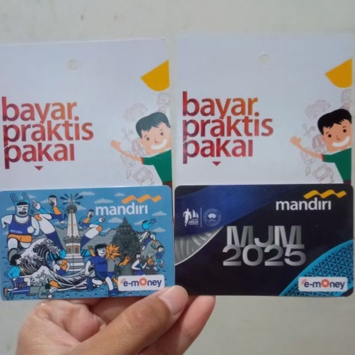 emoney original bank mandiri edisi MJM2025 Mandiri Jogja Marathon