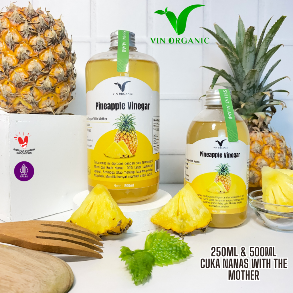 

VIN ORGANIC Cuka Nanas Organik 500ml