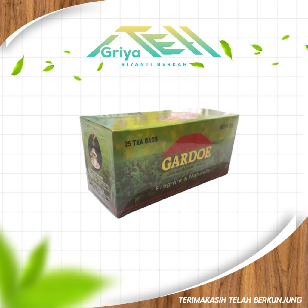 

TEH CELUP GARDOE JASMINE, TEH CELUP JASMINE, JASMINE TEA, GARDOE CELUP, TEH JASMINE, TEH MELATI Instan