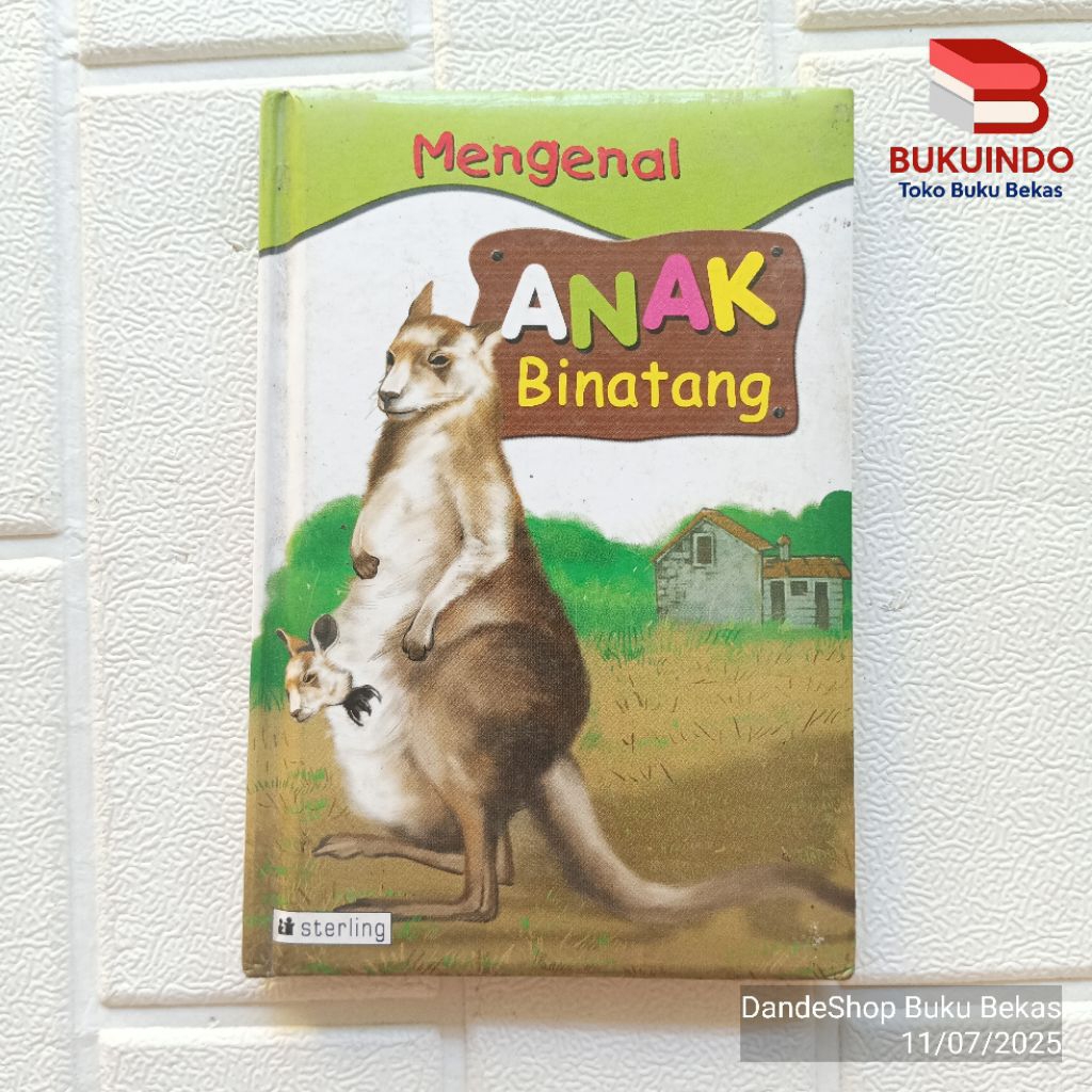 Mengenal Anak Binatang HARDCOVER - Buku Anak Bekas Preloved STERLING