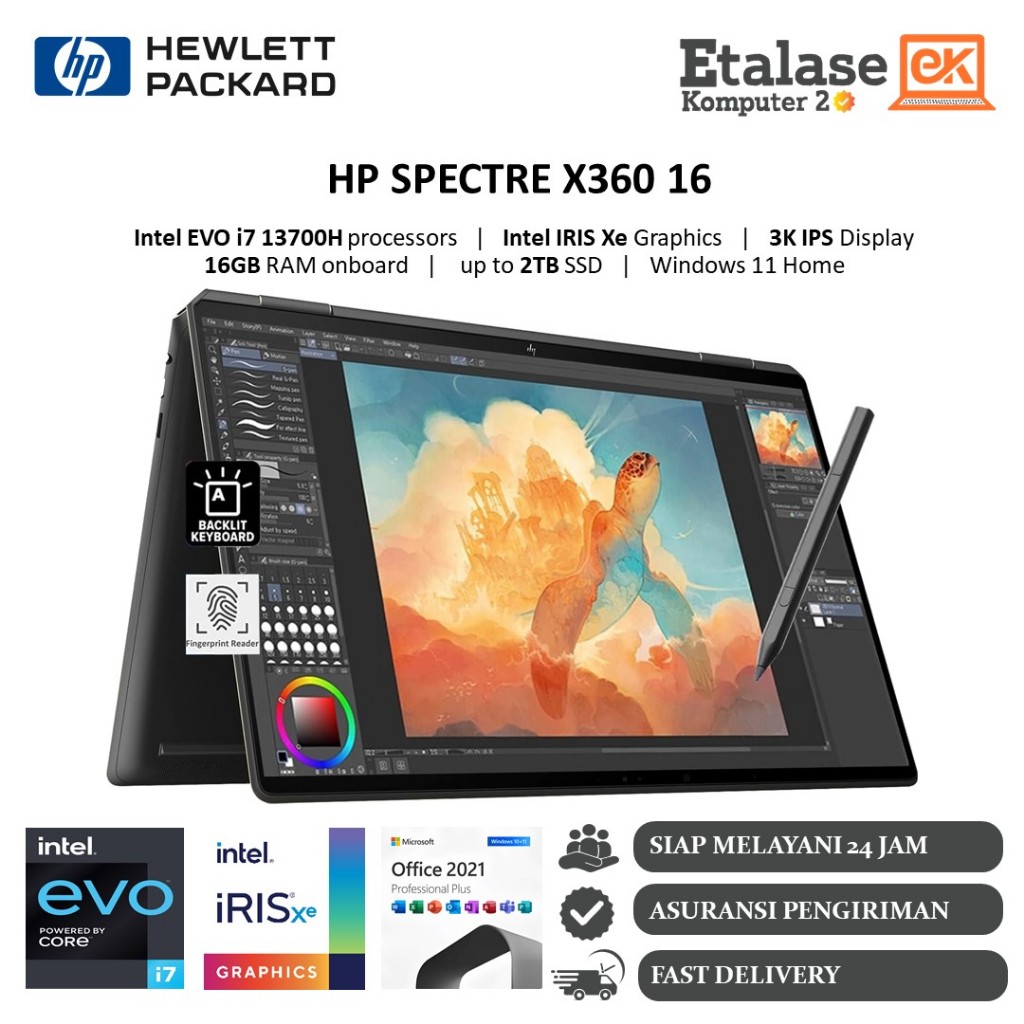 Jual HP Spectre X360 Terlengkap Harga Terbaru November 2025