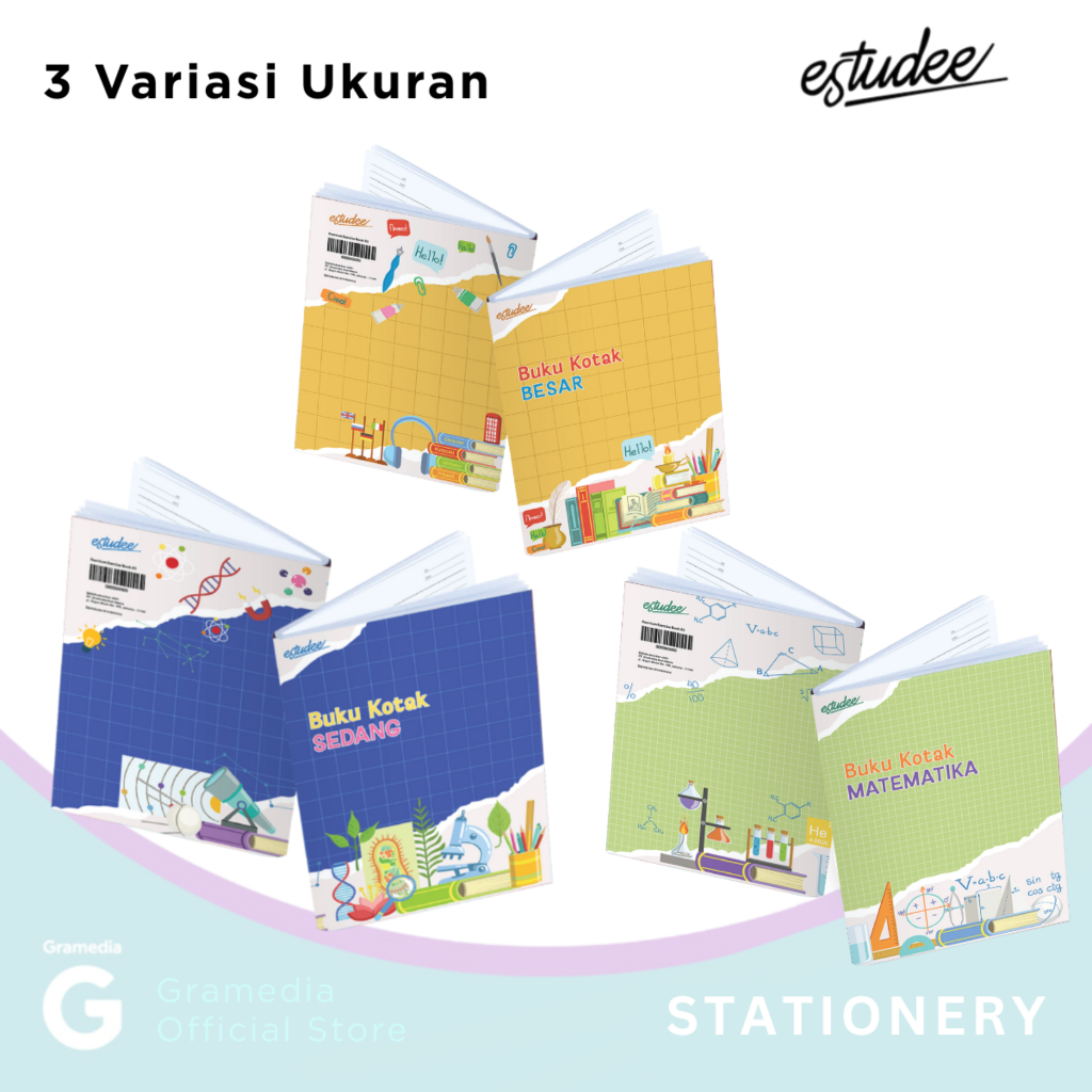 

Gramedia Manado-Estudee Buku Kotak Sedang K