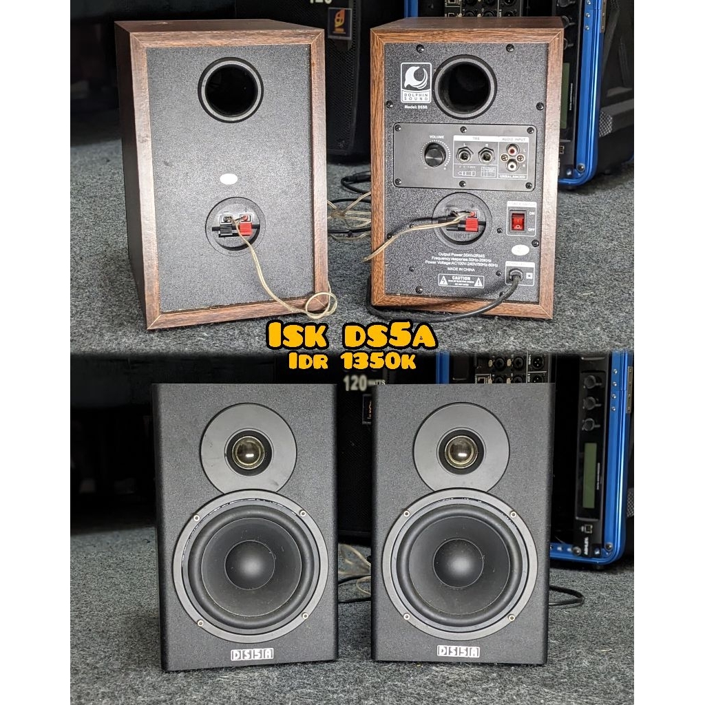 Isk Ds5a Speaker Monitor Recording Bekas