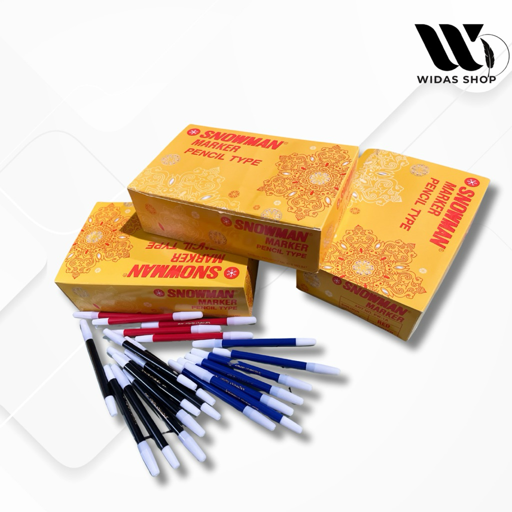 

Spidol Snowman Marker Kecil (3 pcs)