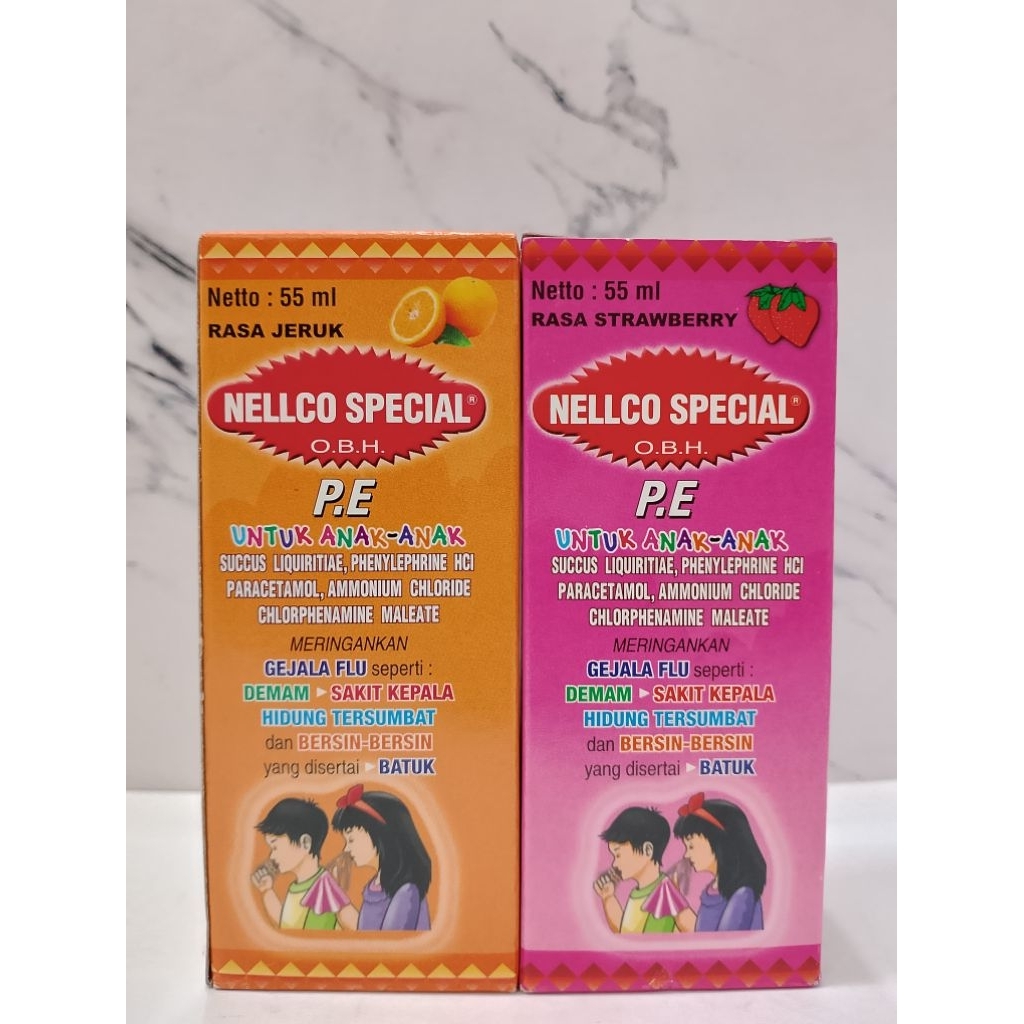 

NELLCO SPECIAL OBH PE Sirup Anak 55 ML