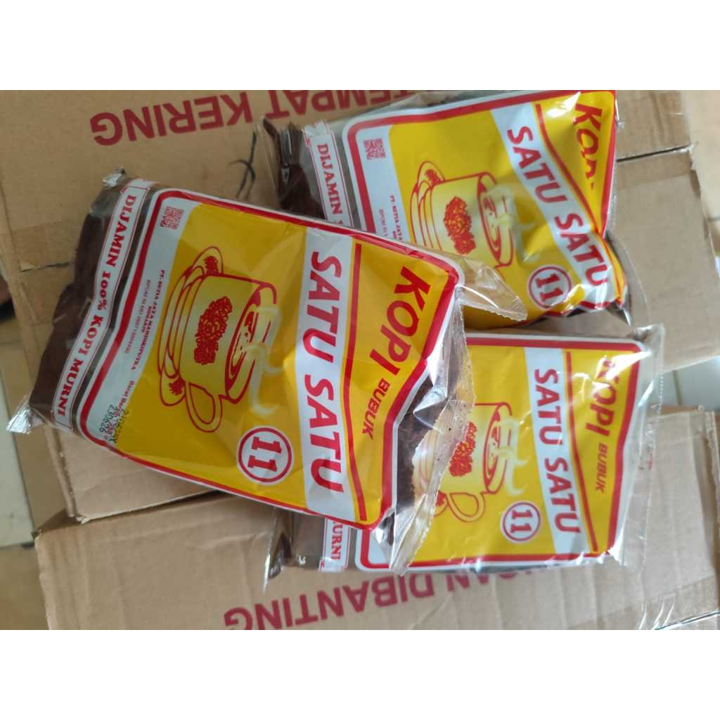 

Kopi Satu-Satu 250gr 1 Dus isi 20 Sachet