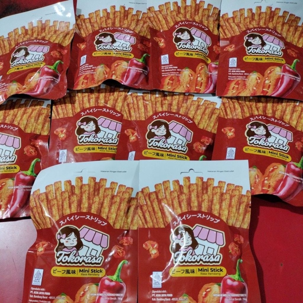 

Tokorasa Mini Stick Rasa Rendang 10 pcs@16g/160g