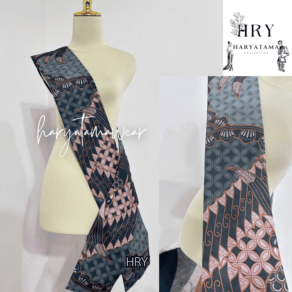 Tahan Lama  Rok Plisket Wiru Corak Hijau Sage / Rok Batik / Jarik Instan / Bawahan Kebaya