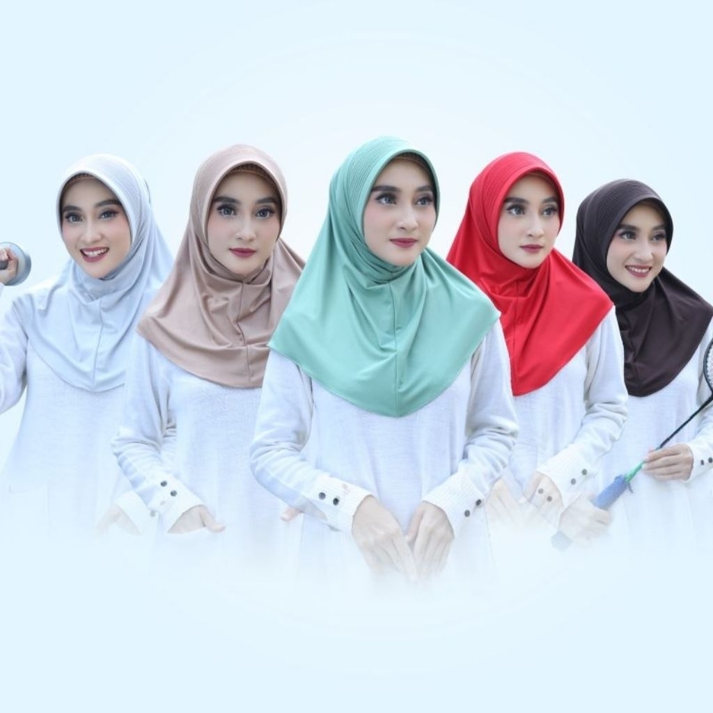 bergo Hamidah sport //  Sport  • M •// Hijab Hamidah.