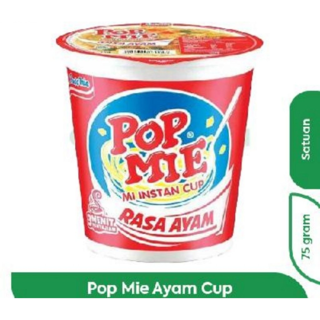 

POP MIE MI INSTAN CUP AYAM ( 1 DUS )