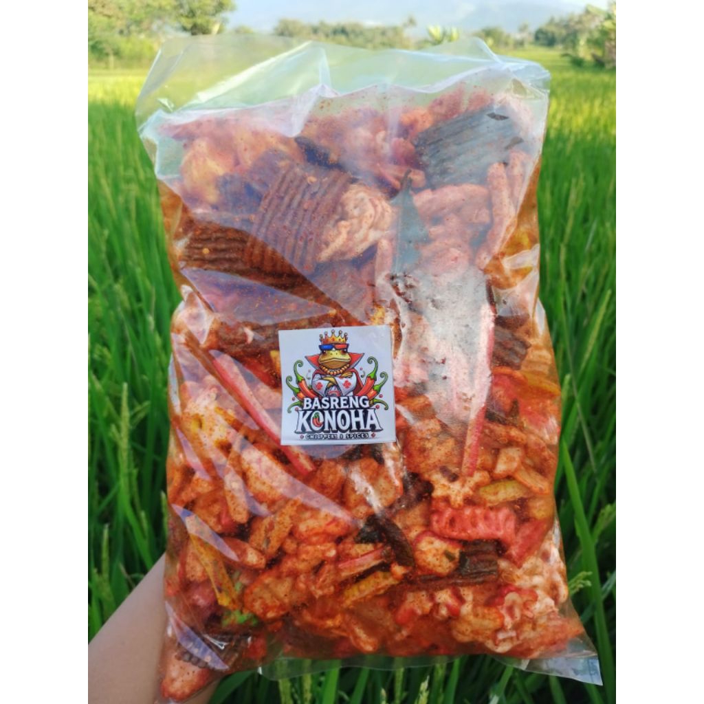 

kerupuk seblak campur mix 10 varian