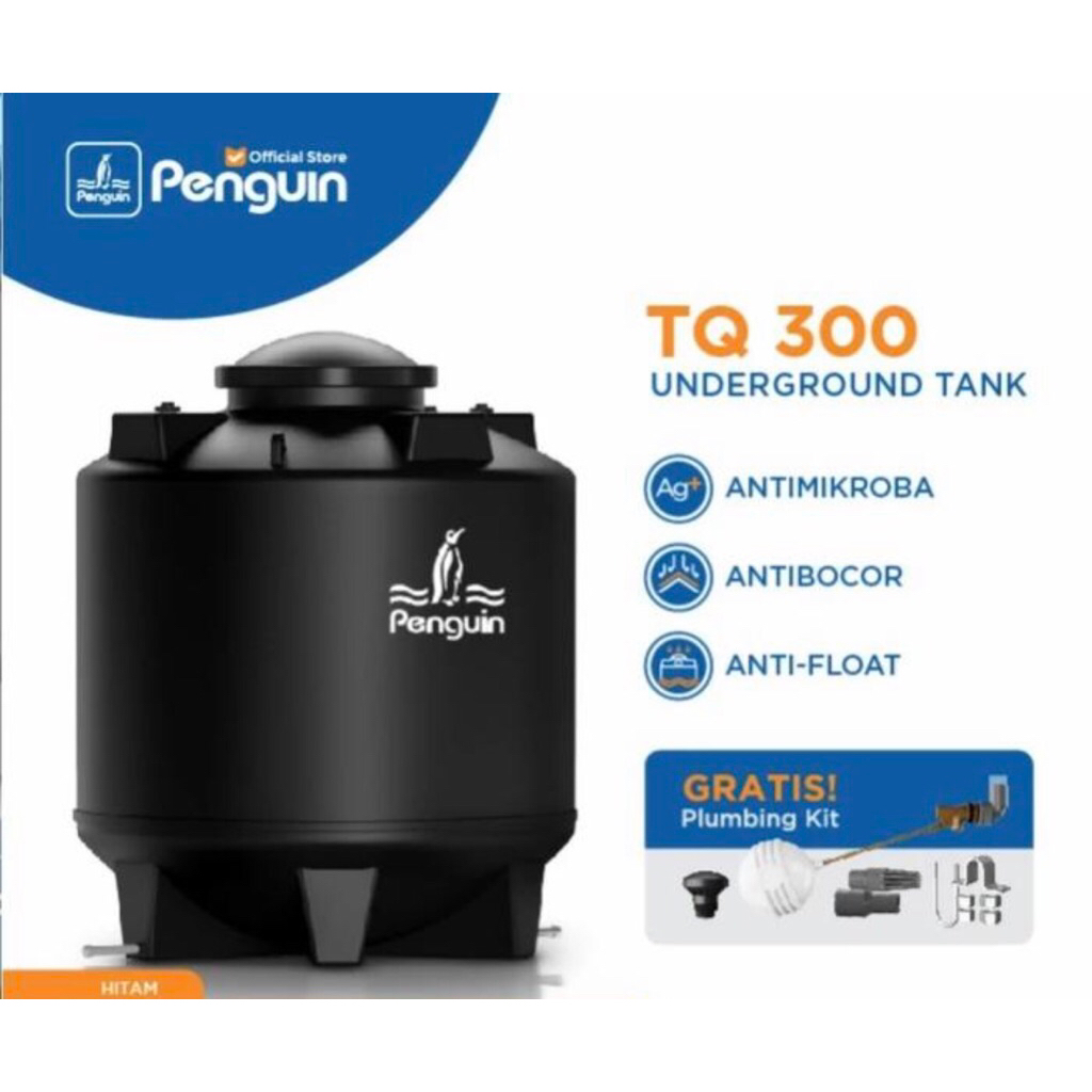 Toren / Tandon / Tangki Air Penguin Underground 3000 Liter - TQ 300
