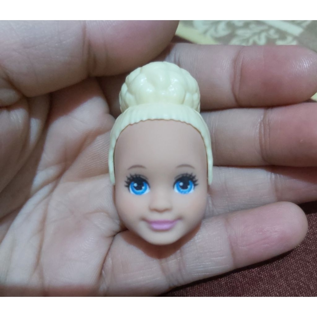 Kepala Boneka Barbie Kelly Perfect-Original Mattel