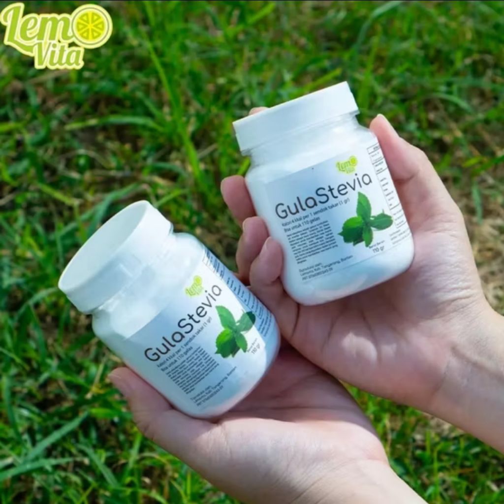 Gula Stevia Diet - Pengganti Gula Biasa, Rendah Kalori, Aman untuk Keluarga - 110gram