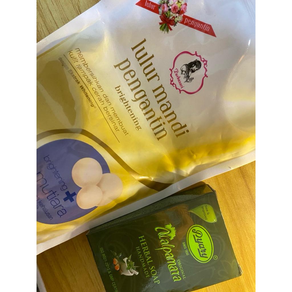 COBA COBA BODYCARE/SABUN MANDI LULUR PENGANTIN X SABUN NALPAMARA