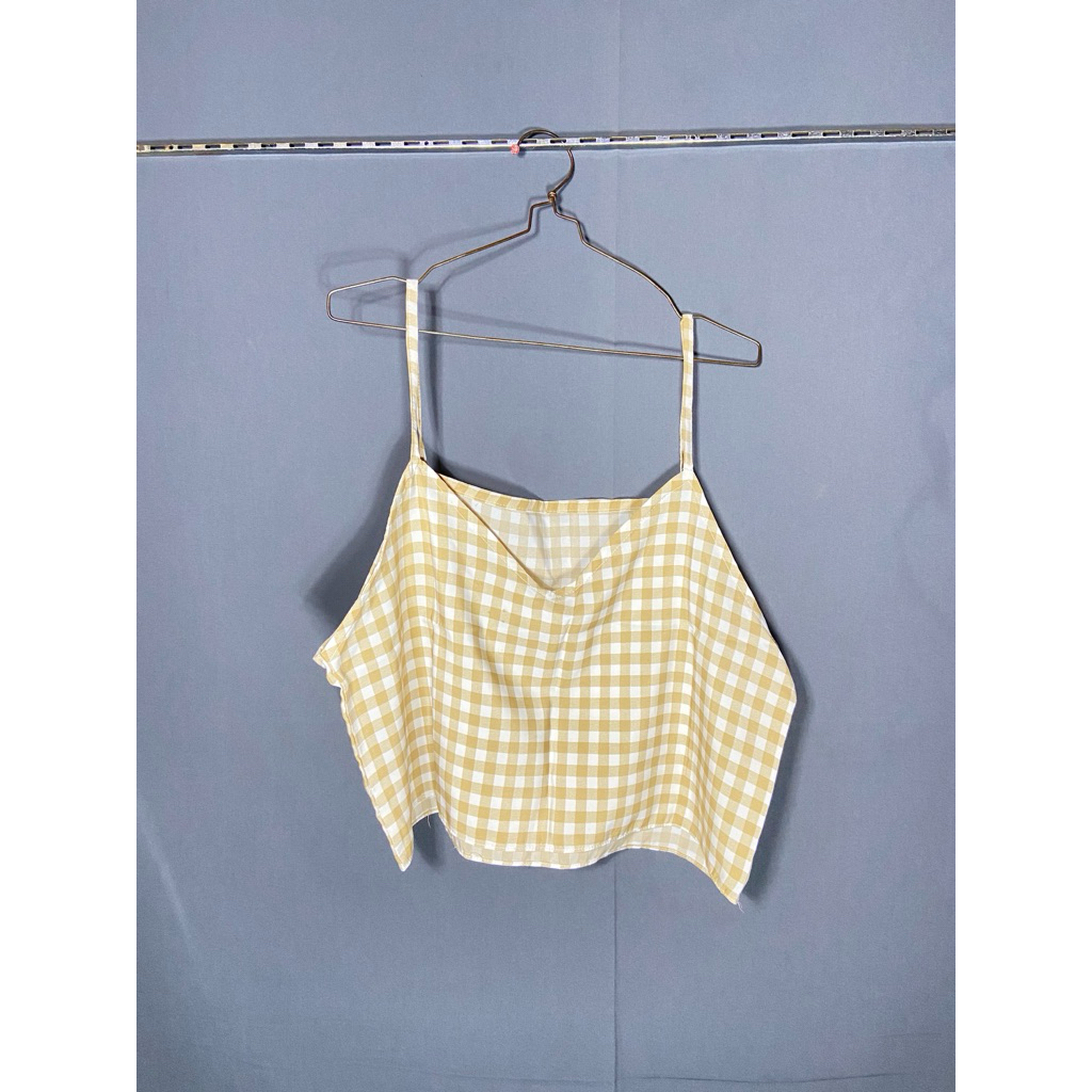 tanktop inner luaran kemeja putih