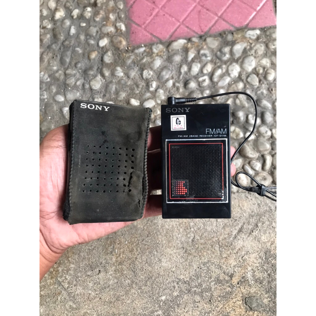 radio pocket sony icf s11w