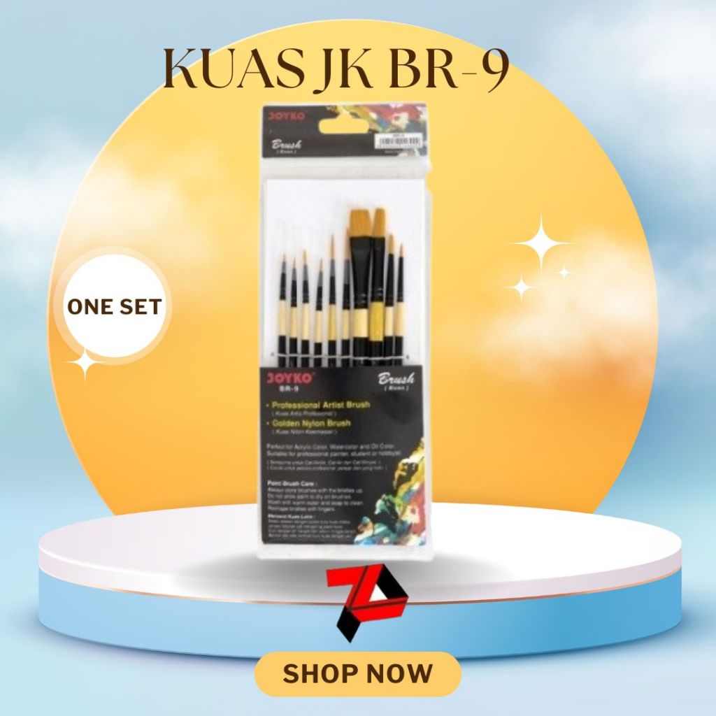 

Kuas Joyko BR-9 (isi 10 kuas)