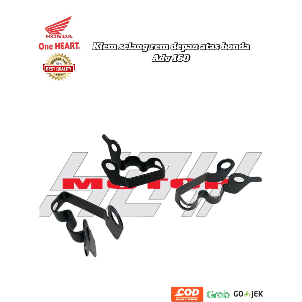 Klem selang rem depan atas honda Adv 160