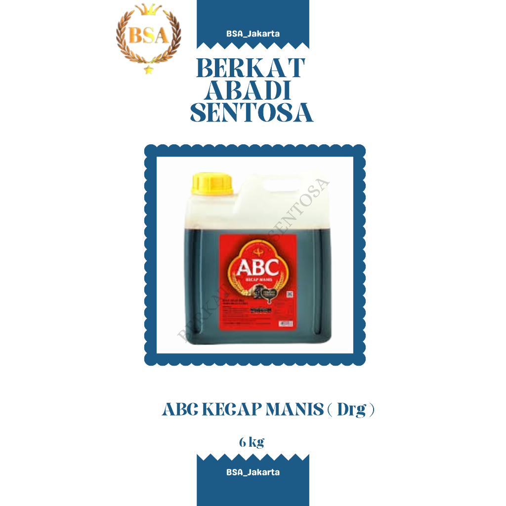 

ABC KECAP MANIS Drg (6 Kg)
