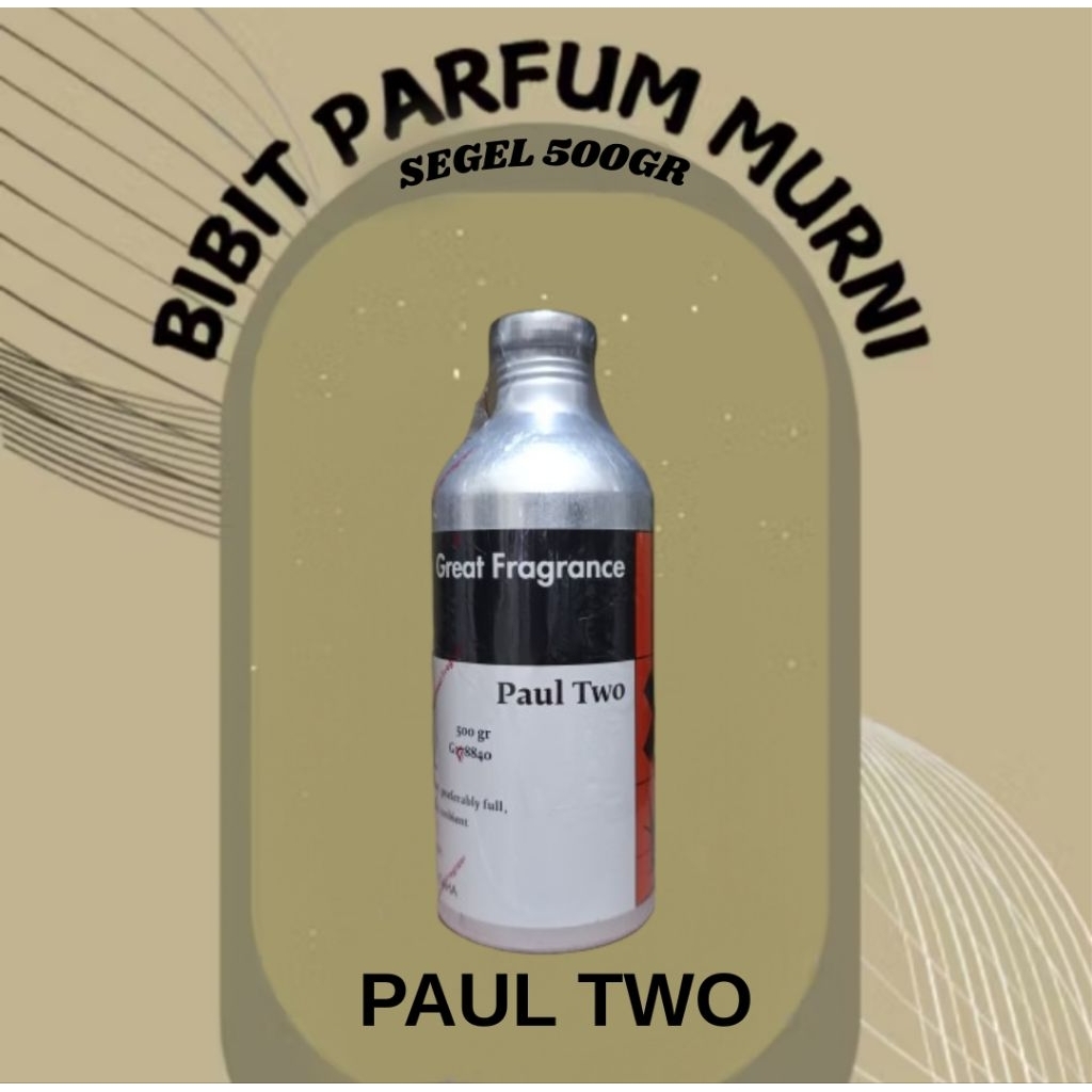 PARFUM PAUL TWO BY GREAT FRAGRANCE 500ML SEGEL