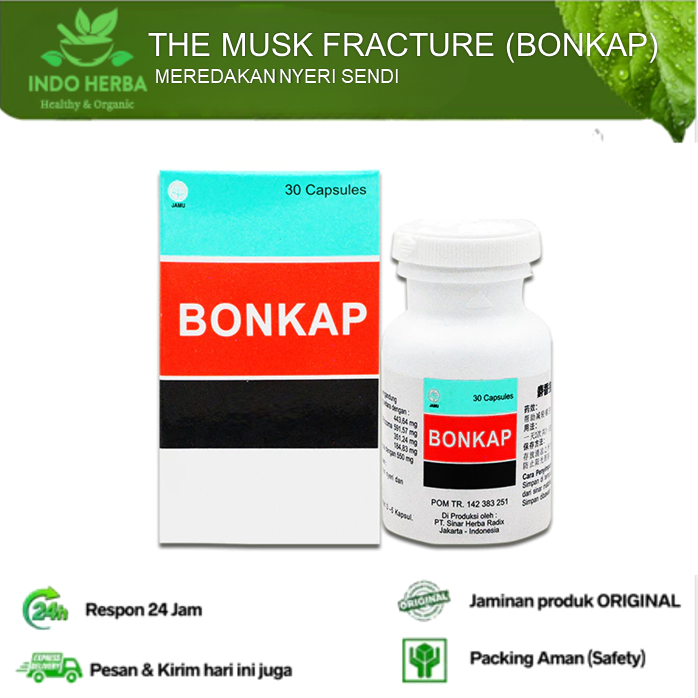 The Musk Fracture Bone Joining Pill (Bonkap) Obat Nyeri Sendi dan Tulang Obat Cina Patah Tulang 100%