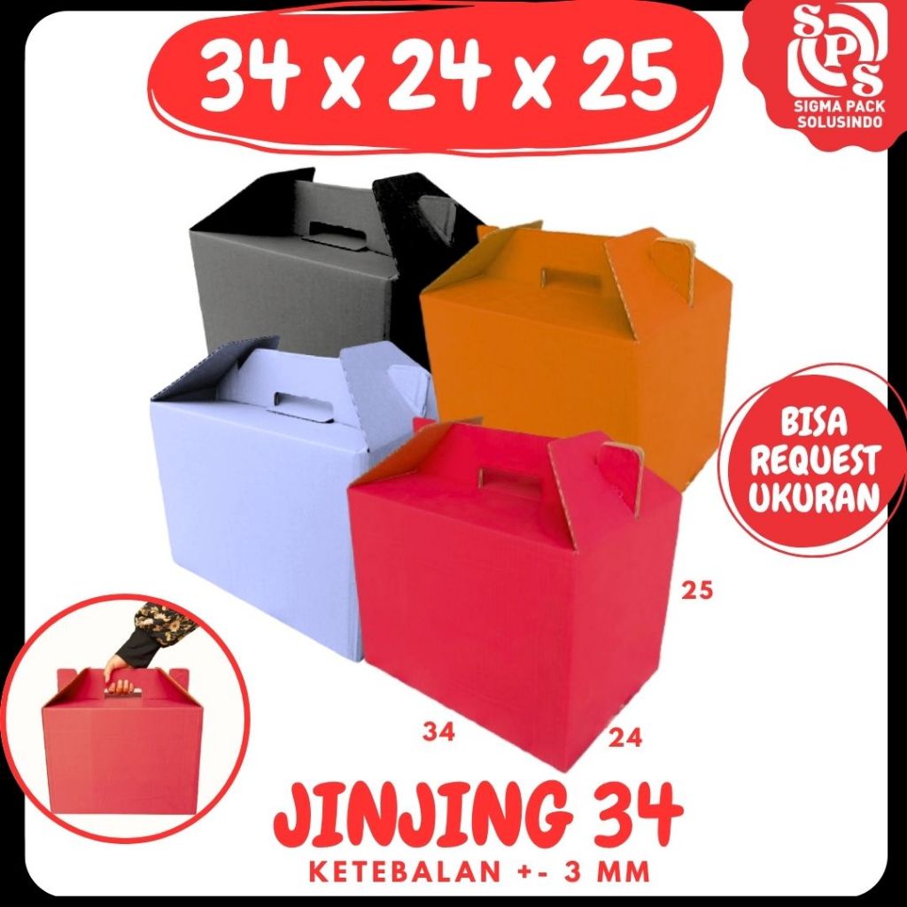 

Box Jinjing 34x24x25 Kardus 34x24x25 Dus Jinjing 34x24x25 Kotak Parcel Hampers Zigma Pack