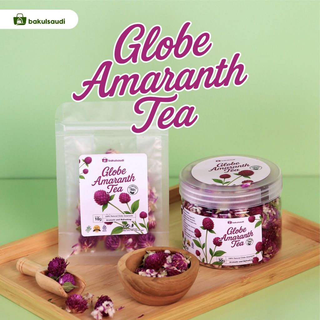 

Teh Globe Amaranth Organik / Globe Amaranth Tea Organic