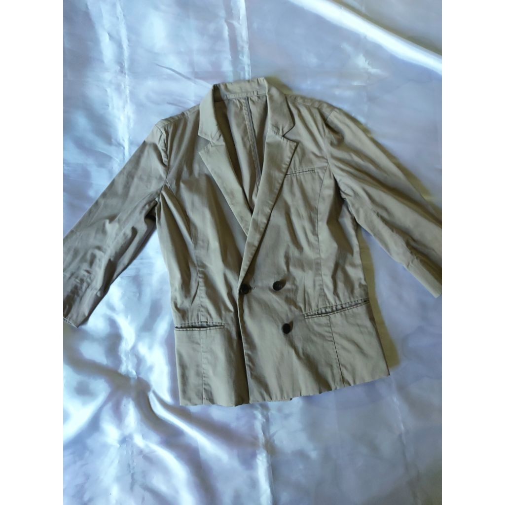 Uniqlo Blazer Woman Ash Grey