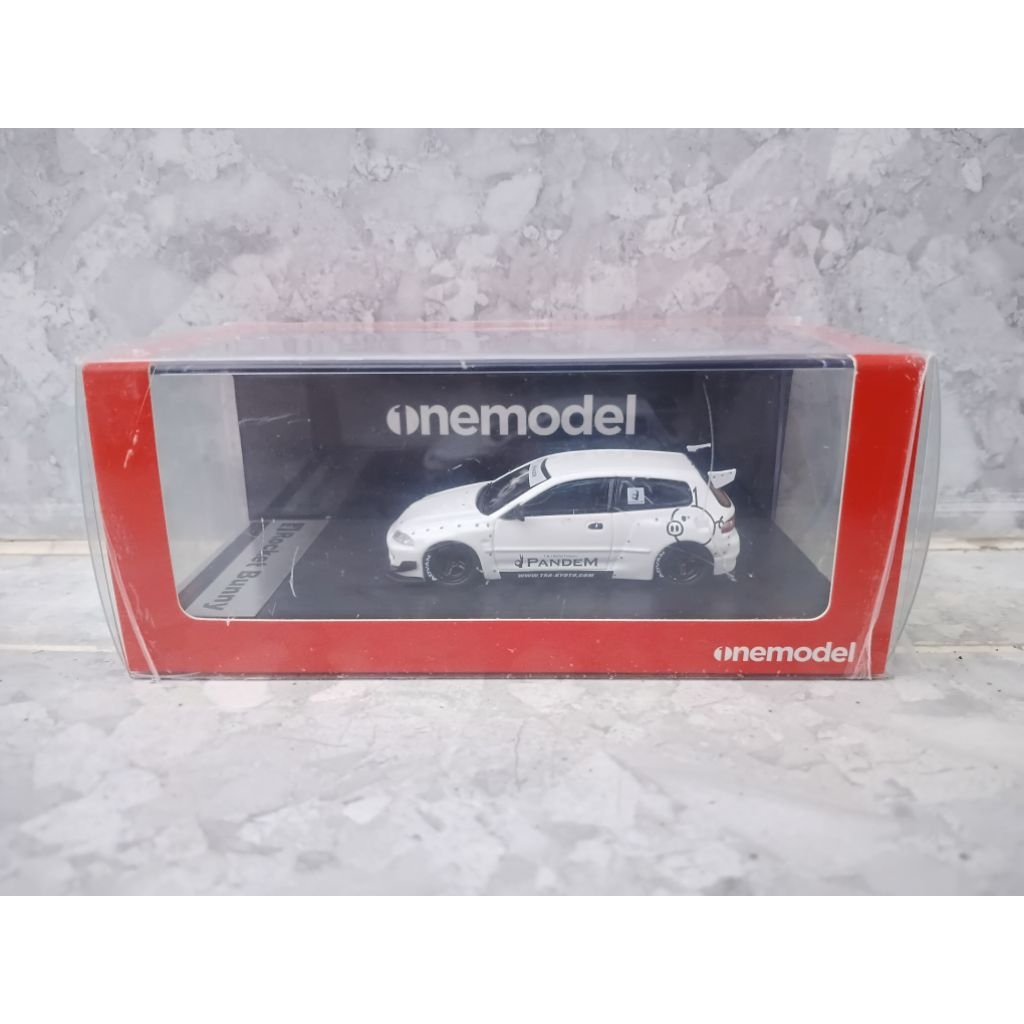 One Model Honda Civic EG Pandem White (Unsealed)