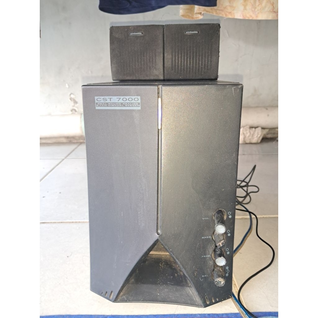 Speaker SIMBADDA CST7000, FULL BASS, VOKAL NORMAL