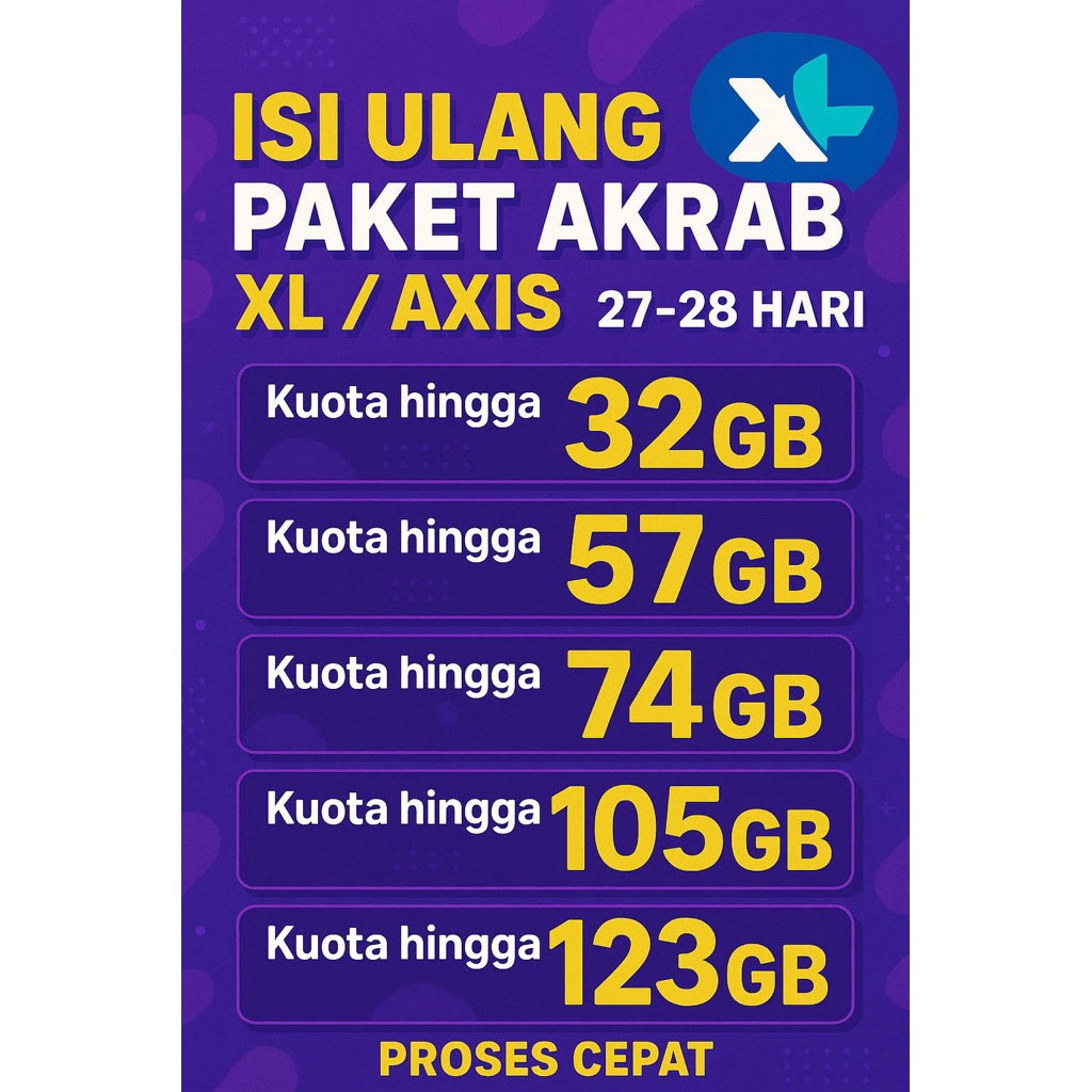 PAKET AKRAB XL AXIS BULANAN