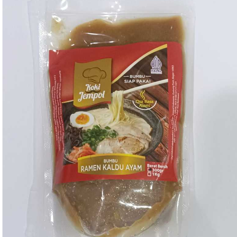 

Bumbu Kuah Ramen Kaldu Ayam Pouch 300gr
