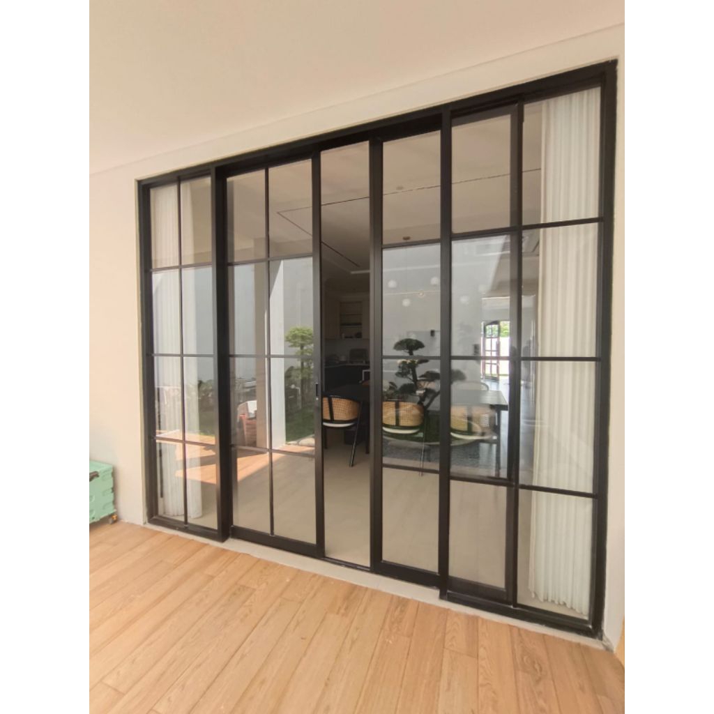 pintu sliding kaca aluminium