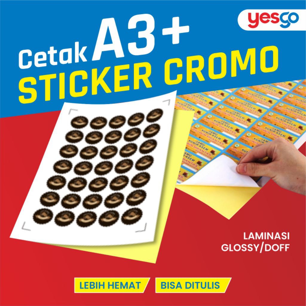

Cetak Stiker Cromo