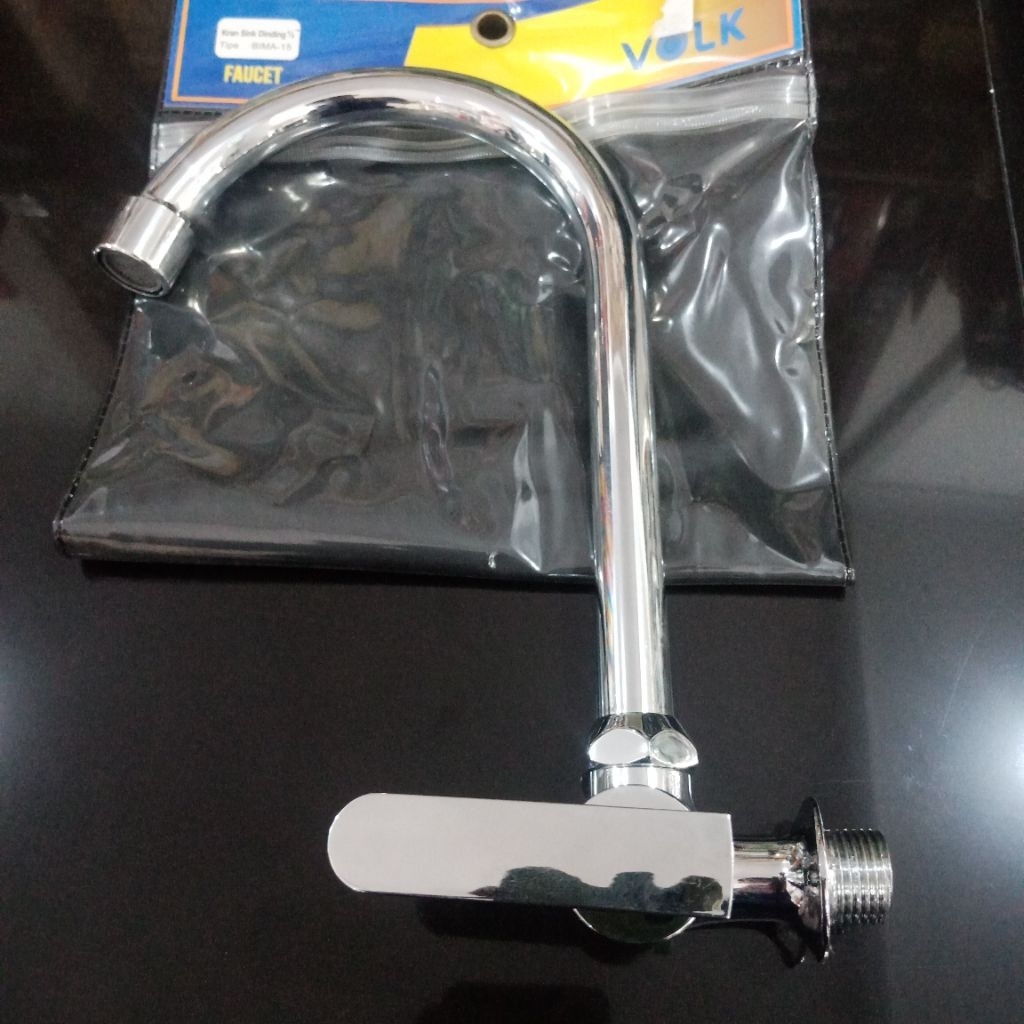 Kran Sink dinding 1/2" VOLK/kran cuci piring