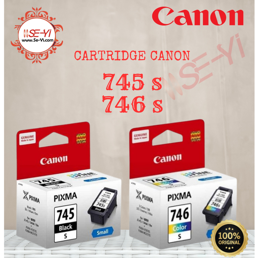 CARTRIDGE CANON 745s BLACK - CARTRIDGE CANON 746s COLOUR