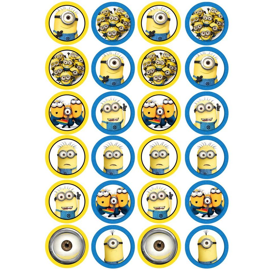 

50pcs Stiker Minions lucu
