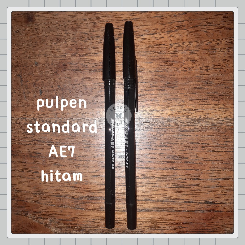 

(1 pc) Pulpen Standard AE7 Tinta Hitam 0.7 mm