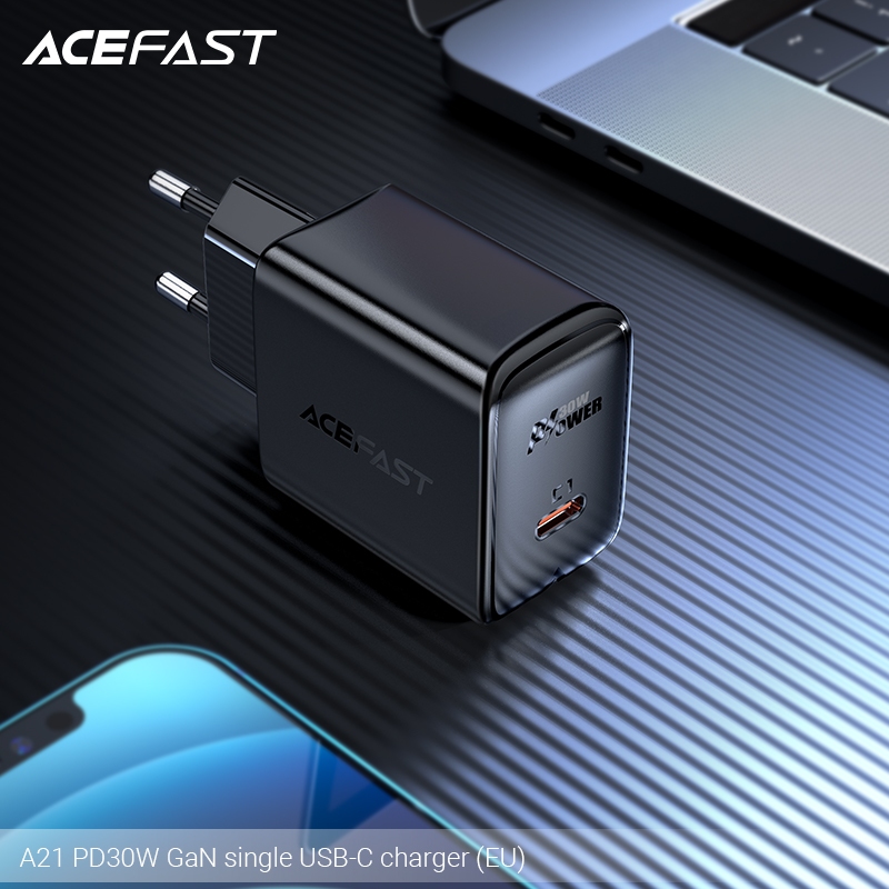Himwebstore - ACEFAST Kepala Charger Adaptor Gan ACEFAST PWRup A21 USB-C Super Fast Charging