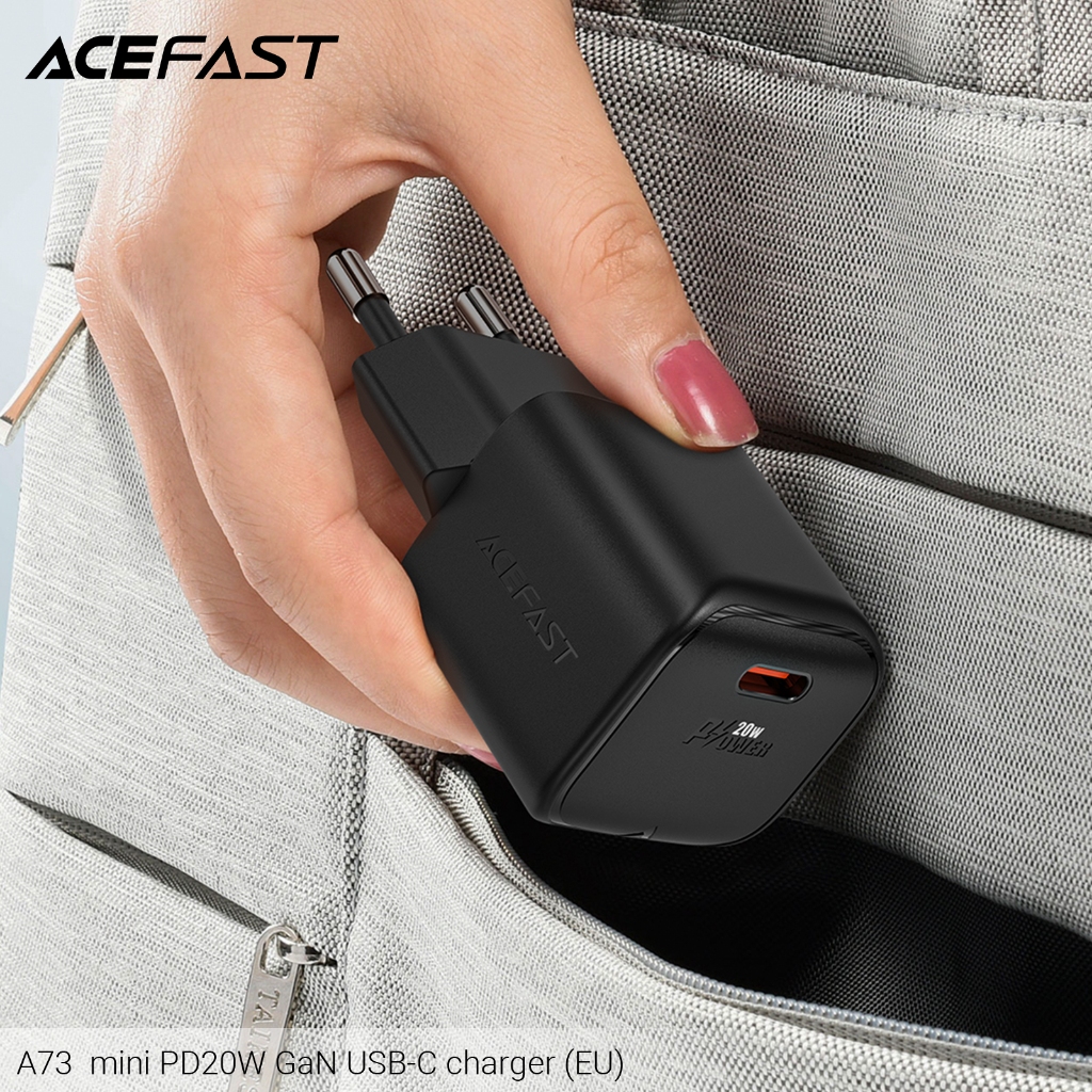 Himwebstore - ACEFAST Kepala Charger Mini Gan ACEFAST PWRup A73 USB Type-C Fast Charging