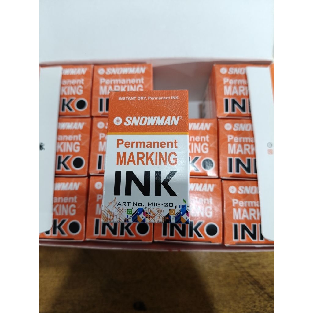 

TINTA ISI ULANG / REFILL INK PERMANENT SNOWMAN
