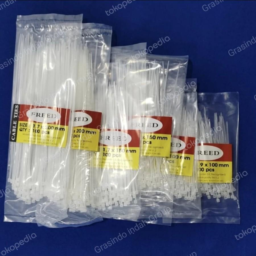 

Kabel Ties 10cm harga 1pack isi sesuai kemasan warna putih